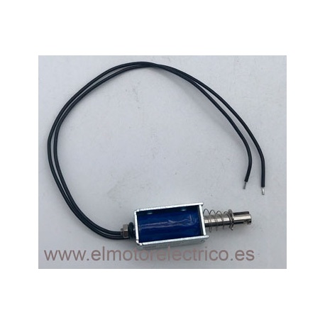ELECTROIMAN TAU-0530T  U-24VDC MEDIDAS TOTALES LARGO 55MM
CUERPO 30MM ANCHO 15MM  DESPLAZAMIENTO DEL EMBOLO  10MM