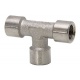 TE HEMBRA 1/4 LATON NIQUELADO