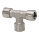 TE HEMBRA 1/4 LATON NIQUELADO