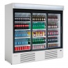 EXPOSITOR  REFRIGERADO VERTICAL  INFRICO MODELO ERC 200 CON 3 PUERTAS