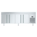 MESA REFRIGERADA SERIE 600 MARCA  INFRICO 2,5 MTS 4 PUERTAS MODELO BMPP 2500 II