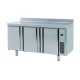 MESA REFRIGERADA SERIE 600 MARCA  INFRICO 2 MTS 3 PUERTAS PRE-INSTALADA MODELO BMPP 2000 GR