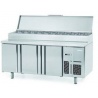 MESA REFRIGERADA SERIE 600 MARCA  INFRICO 2 MTS, 3 PUERTAS PARA ENSALADA ,MODELO BMPP 2000 EN C/TAPA