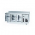MESA REFRIGERADA GASTRONORM 1/1 SERIE 700   INFRICO MODELO BMGN 1960 CR 3 PUERTAS DE CRISTAL