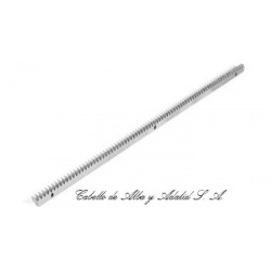 CREMALLERA GALVANIZADA 1 METRO 22x22 MOTORLINE