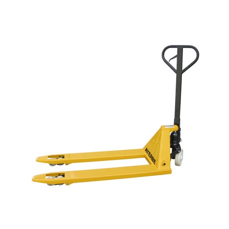 TRANSPALETA HIDRAULICA 2500 KG THN RUEDAS NYLON BLANCO
