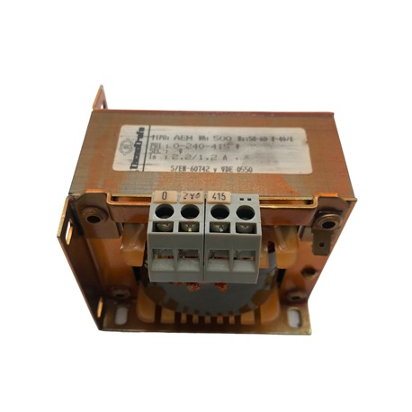 TRANSFORMADOR 500 VA 240-415 VTS TECNOGRAFO TIPO EAM