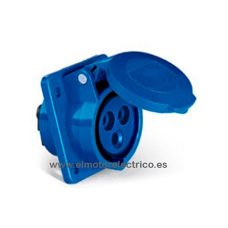 BASE EMPOTRAR 2P+T 32A IP44