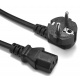 cable para conectar de la red corriente de 220v al ordenador, al monitor, impresora, etc. cable de alimentacion para cpu