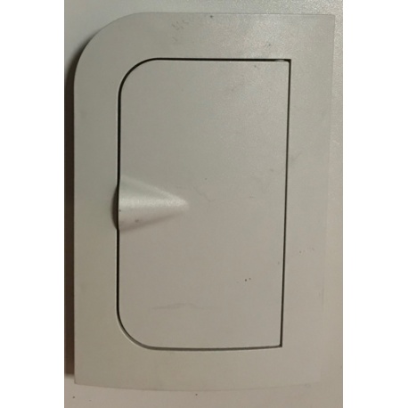 REJILLA CON TAPA  21.5X14.5 I BLANCA PARA FANCOIL RECTA IMPULSION