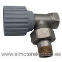 VALVULA DE RADIADOR ESCUADRA 1/2 HEMBRA