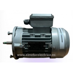 MOTOR TRIF. 1 CV 3000 RPM BRIDA REDUCIDA 220/380V ELECTRAMOS 804-2 B5R IE3 USADO Nº 200