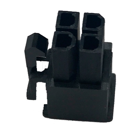 10 CONECTOR HEMBRA 2X2P +TERMINAL 40