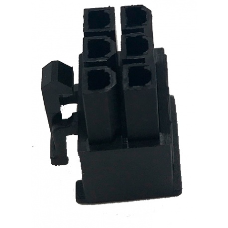10 CONECTOR HEMBRA 2X3P +TERMINAL 60