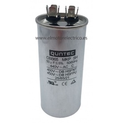 CONDENSADOR ARRANQUE 50 MF 450W CBB65 450V,PARA AIRE ACONDICIONADO Y MOTOR DE EQUIPO INDUSTRIAL