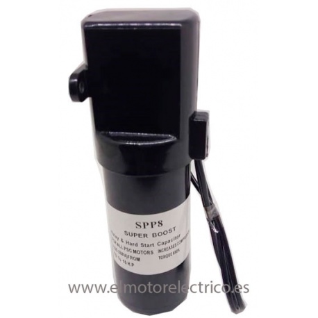 KIT ARRANQUE+CONDENSADOR SPP8 DE 1/2 A 10 CV PARA COMPRESORES HERMETICOS Y MOTORES MONOFASICOS DE( incrementa el par de arranque