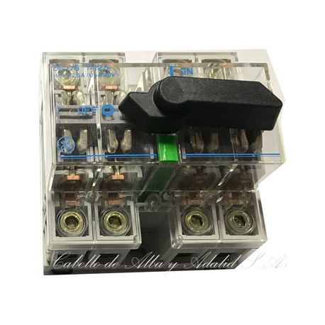 INTERRUPTOR SOBRECARRIL DILOS 160AMP 4 POLOS 61424-201 RECUPERADO