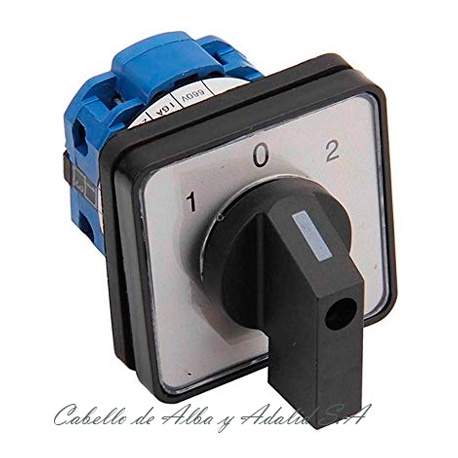 INTERRUPTOR ZH-A-2 POS 1-0-2N 12A