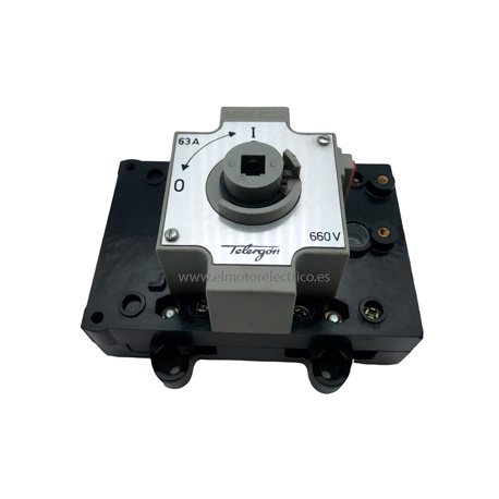 INTERRUPTOR TRAS CUADRO 63A 660V SERIE 5000 TELERGON