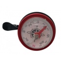 TIMBRE BRUJULA ROJO PARA BICICLETAS