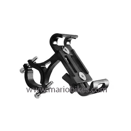 SOPÒRTE TELEFONO PARA BICICLETA NEGRO