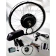 KIT MOTOR TRASERO RUEDA 29" 48V 1000W BATERIA 13A CONECTOR DE BATERIA 3P RF. BTD2948B13-3P 