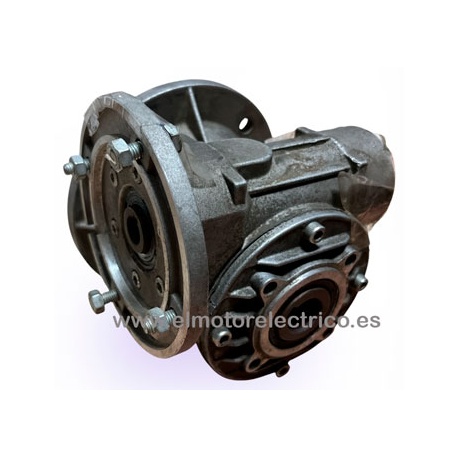 REDUCTOR MI40FP R:1/10 PAM 105-11 CON BRIDA LATERAL USADO SITI EJE SALIDA 19MM.