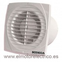 EXTRACTOR DOMESTICO EDMF120 PARA BAÑO EXTRAPLANO  220V 16W
MARCA SODECA