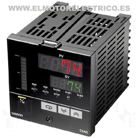 CONTROLADOR DIGITALE 5K-AA2-500 DE TEMPERATURA Y PROCESOS OMRON RECUPERADO