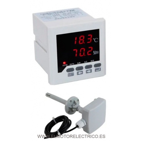 CONTROLADOR DE TEMPERATURA CJ-602 CON TERMOSTATO DE SENSOR 