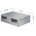 UNIDAD INTERIOR BAJA SILUETA PARA CONDUCTOS HITECSA 7.7KW FRIO 8.3 KW CALOR MONOFASICO MOD.FTB271  230 V