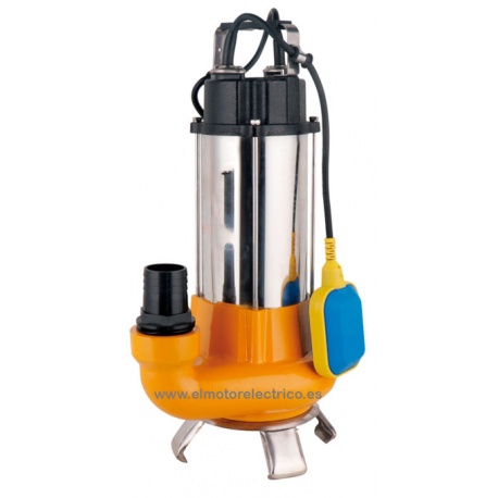 BOMBA SUMERGIBLE ACHIQUE 1.5CV-1.1KW MONOFASICA 220V V1100 PYD