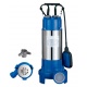 BOMBA SUMERGIBLE ACHIQUE 2.1 CV 380 V TRIFASICA AGUAS SUCIAS CON TRITURADOR H1550F AXYRA