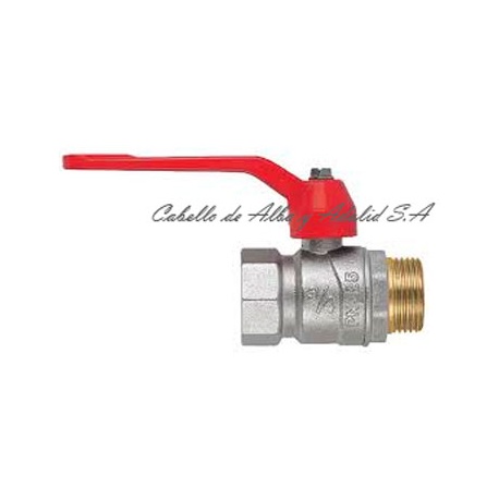 VALVULA ESFERA 1 1/2" PN25 MACHO-HEMBRA