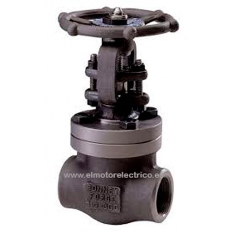 VALVULA GLOBO HIERRO FUNDIDO BONNEY FORGE 1 1/2"-800 A105N AAEC