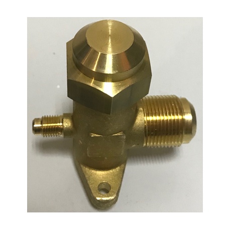 VALVULA DE MANIOBRA 6170/66 CASTEL 3/4 CON OBUS LATERAL 1/4