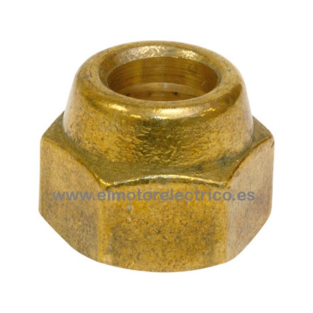 TUERCA LATON DE 1/2" SAE
