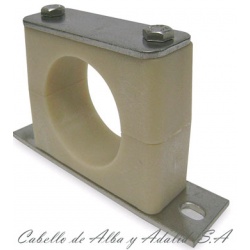 ABRAZADERA PARA TUBERIAS EN POLIPROPILENO C3  5/8   16mm