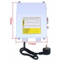 CAJA CONTROL DE BOMBA 2HP 13A POZO PROFUNDO SUMERGIBLE EXTERNA  CUADRO