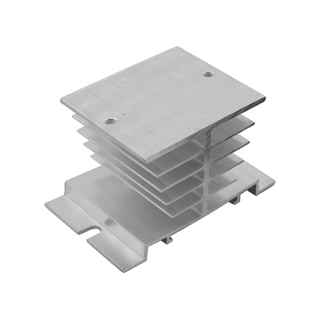 SOPORTE RELE ESTADO SOLIDO, DISIPADOR DE CALOR SSR-40 DA