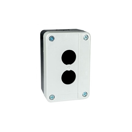 CAJA 2 ELEMENTOS GRIS VACIA