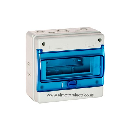 CAJA MAGNETOTERMICOS SUPERFICIE 8 ELEMENTOS IP65 SOLERA