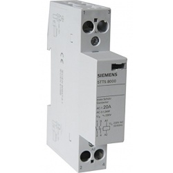 CONTACTOR AUXILIAR DE CARRIL 20A 220V SIEMENS 5TT5 8010