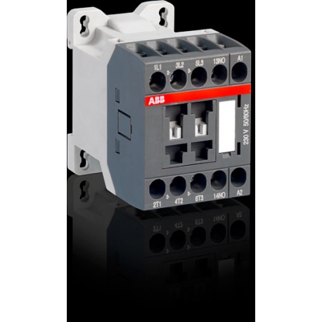 CONTACTOR 3 POLOS 9 AMP. 220V ABB AS9-30-10-26 CONTACTO NO