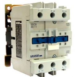 CONTACTOR 40 AMP. 220V 18.5 KW 3SC8-4011 1NO+1NC SASSIN.