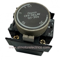 TEMPORIZADOR LA2D22A65 TELEMECANIQUE OFF DELAY 01-30 S