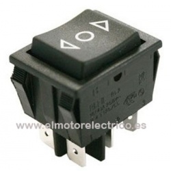 PULSADOR CONMUTADOR CON RETORNO A CERO 3 POSICIONES ON-OFF-ON