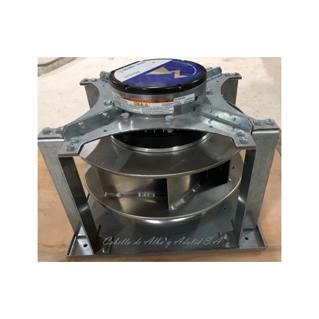 GR40C-ZID.GG 1R 5.4KW MOTOR VENTILADOR RADIAL  400V ziehl-abegg