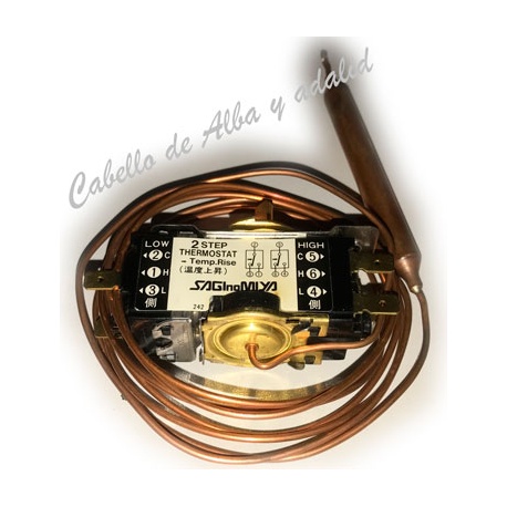 WTB-X656 SAGINOMIYA TERMOSTATO DE 2 ETAPAS TEMP. AMBIENTE