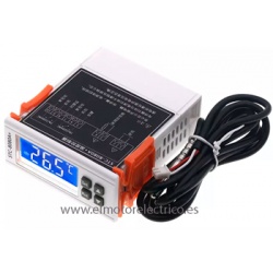 TERMOSTATO DIGITAL STC-8080A+ 220 VTS CON DESESCARCHE ELECTRICO, DOBLE RELE